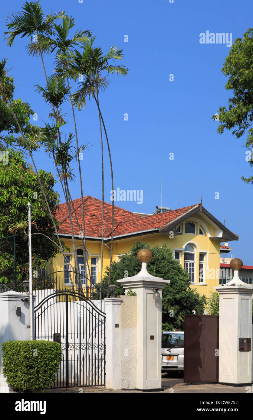 Sri Lanka, Colombo, la cannelle Jardins, maison, architecture, patrimoine Banque D'Images
