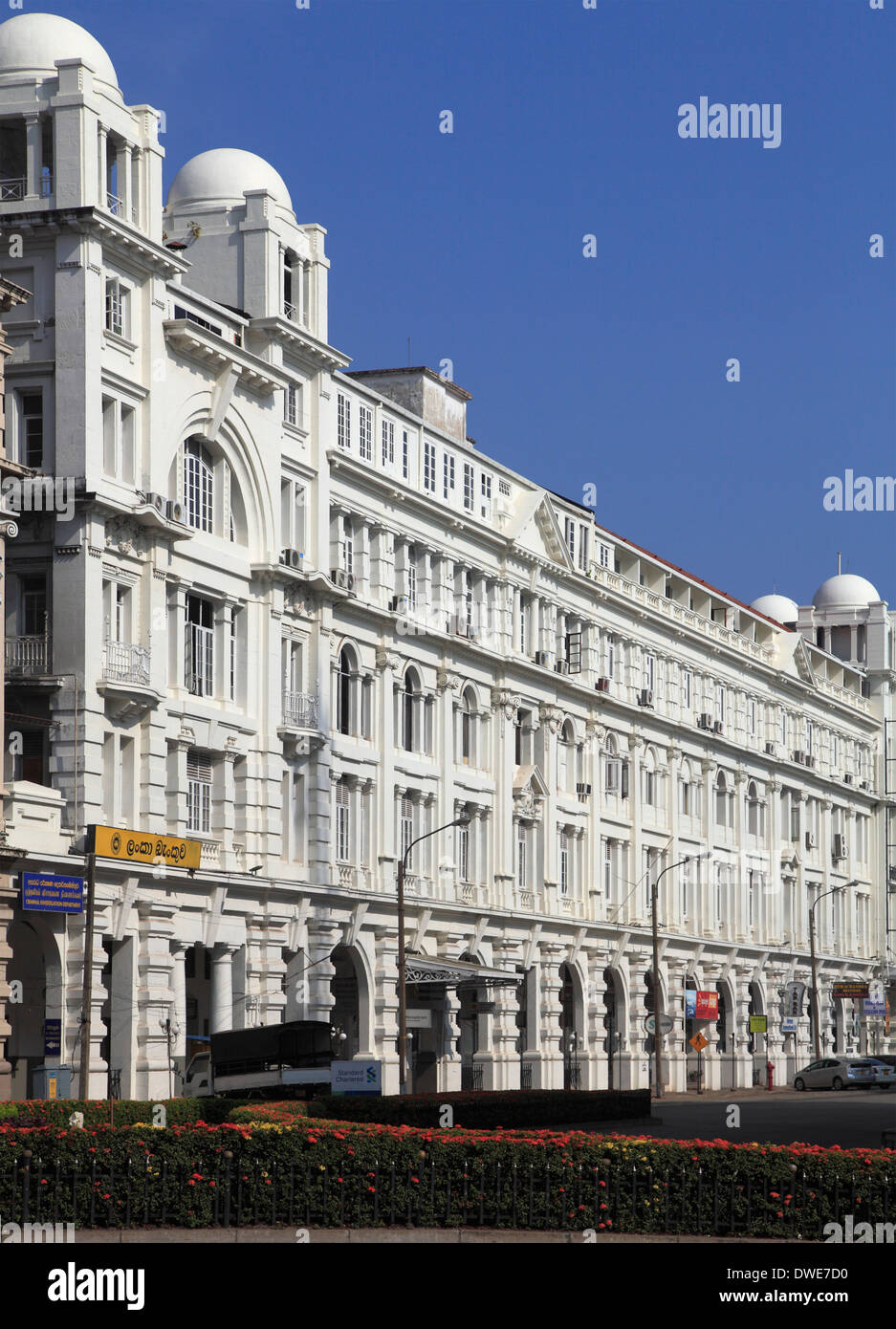 Sri Lanka, Colombo, l'Établissement Grand Oriental Hotel, Banque D'Images