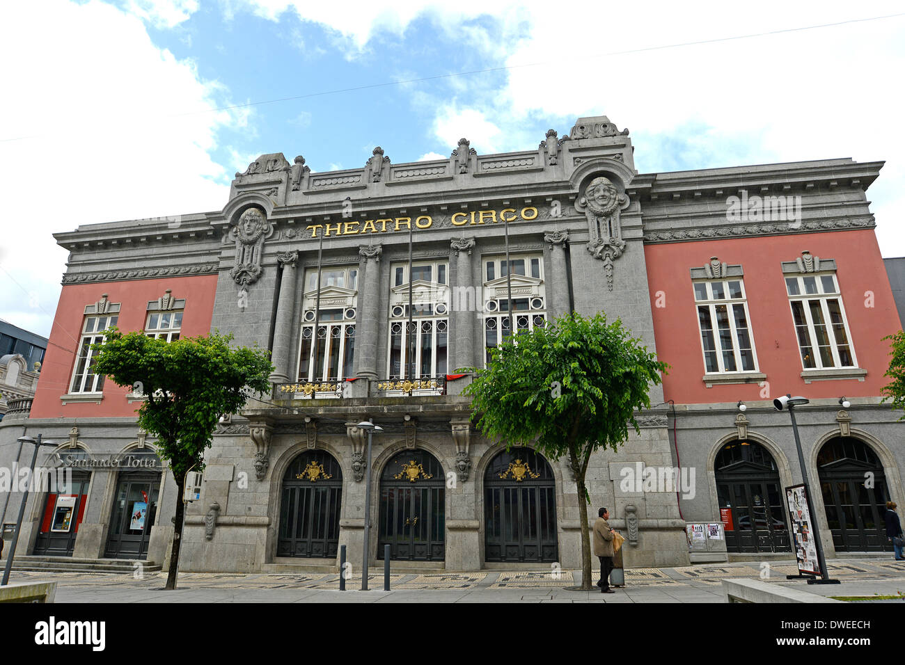 Theatro Circo Braga Portugal Banque D'Images