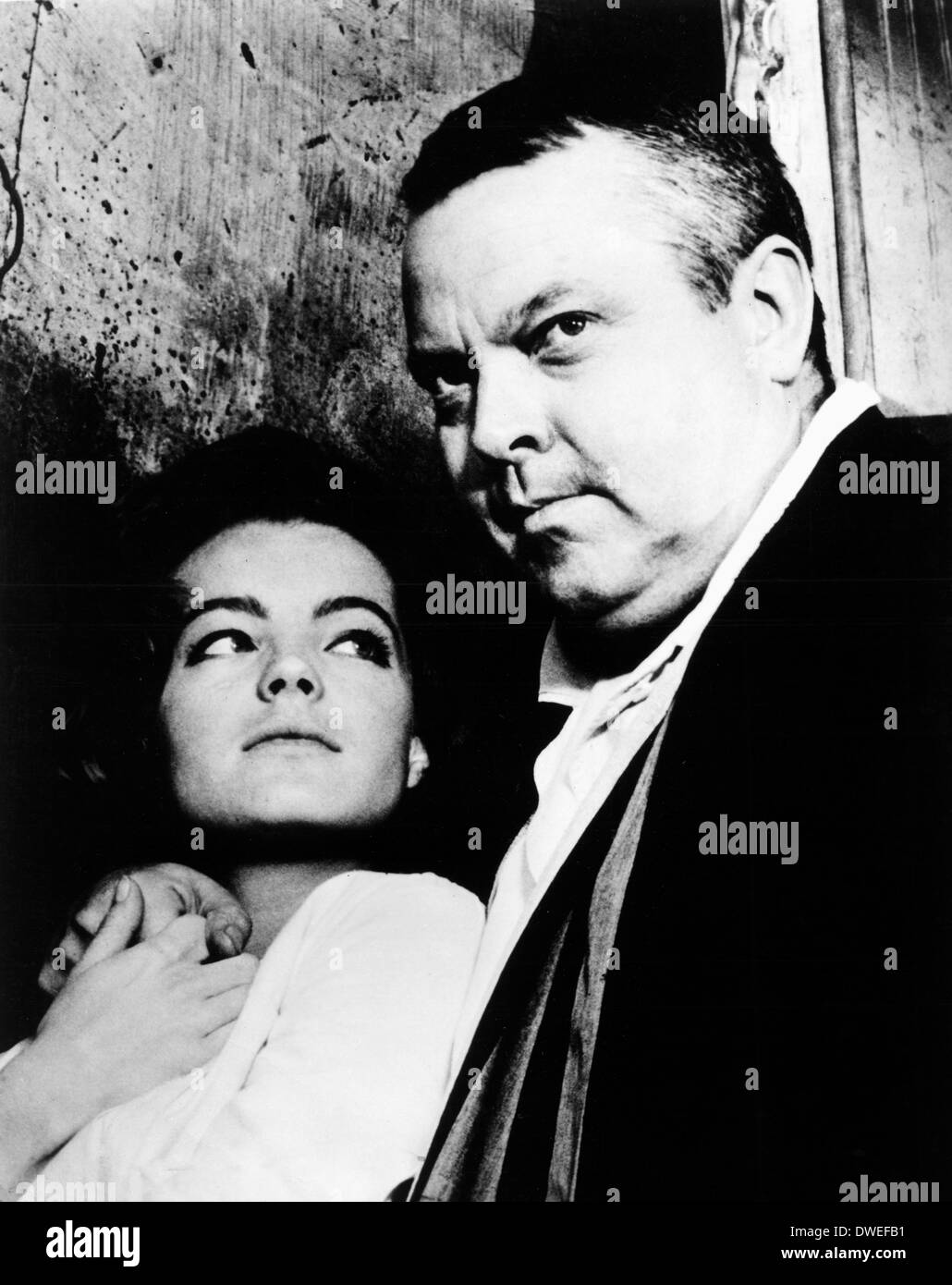 Orson Welles et Romy Schneider, surensemble du film, 