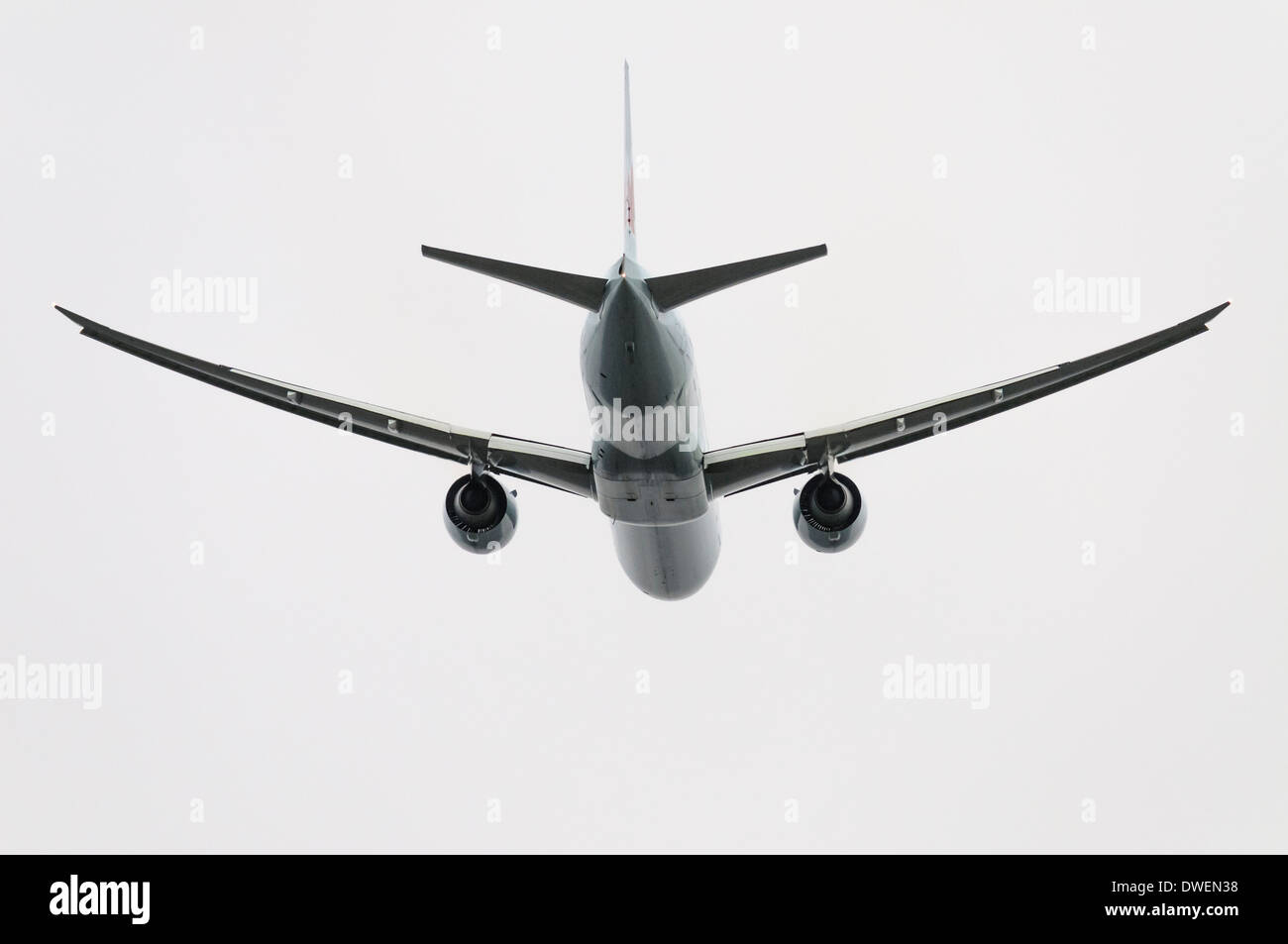 Un large corps d'Air Canada-avion décolle à l'Aéroport International de Vancouver Banque D'Images