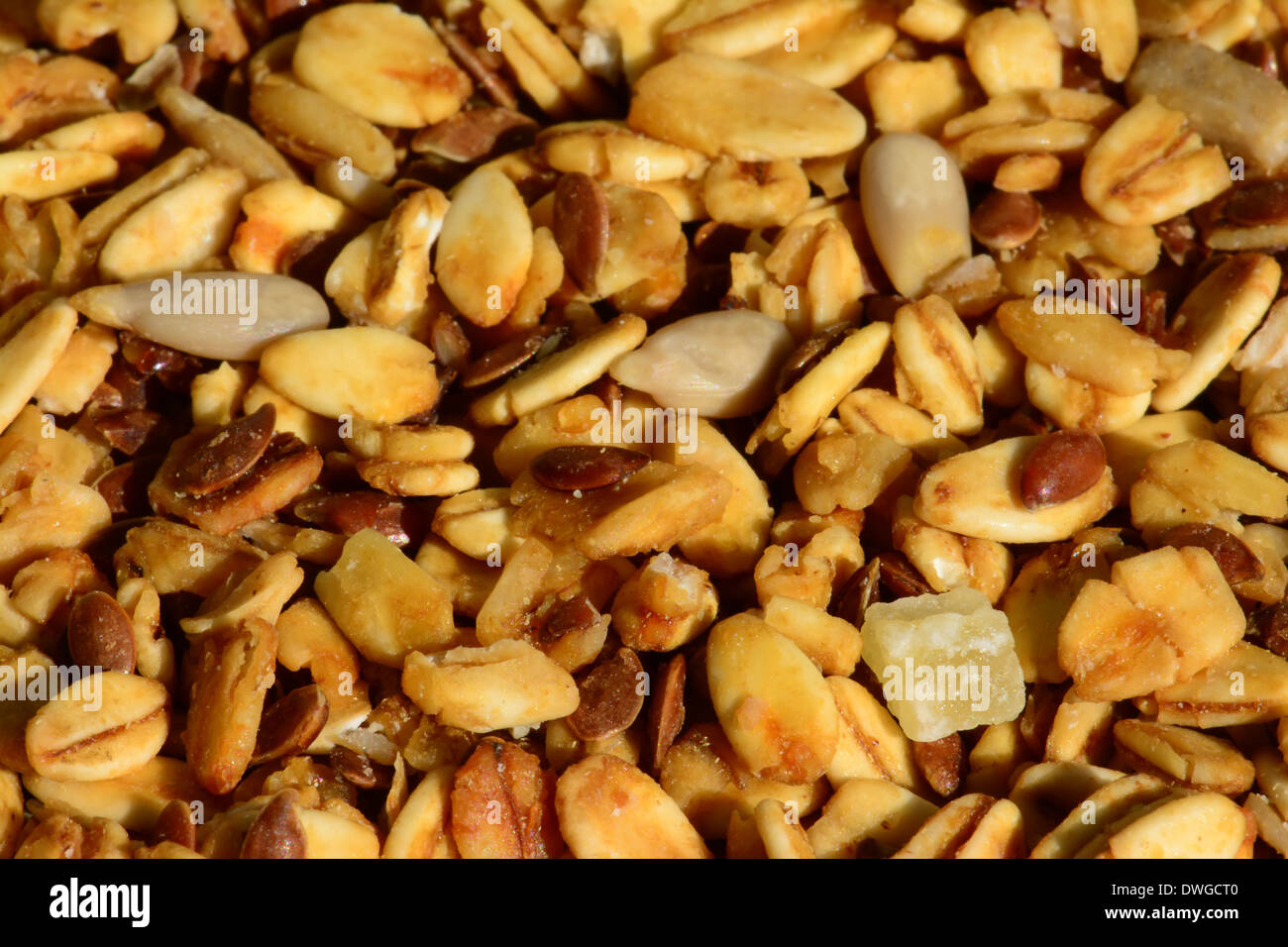 Close-up granola Banque D'Images