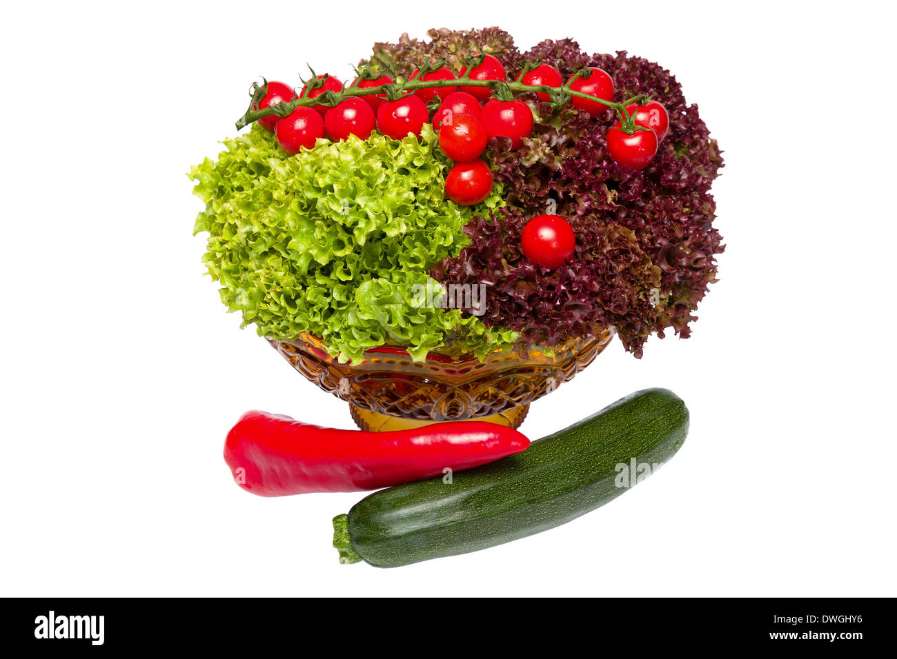 Les légumes crus frais comme la base d'un mode de vie sain Banque D'Images