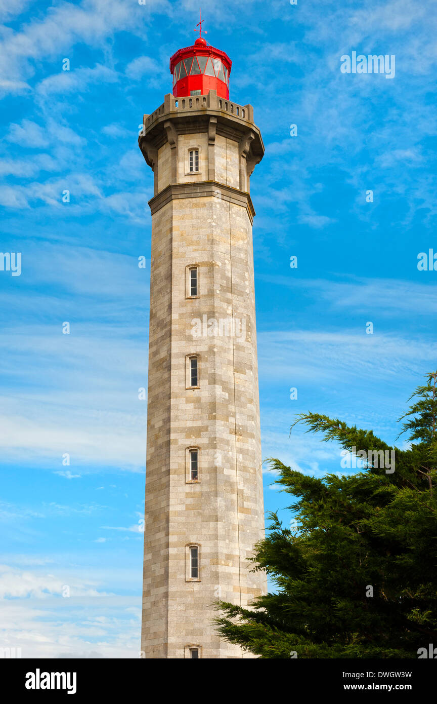 Phare des Baleines, Saint Clement des Baleines Banque D'Images