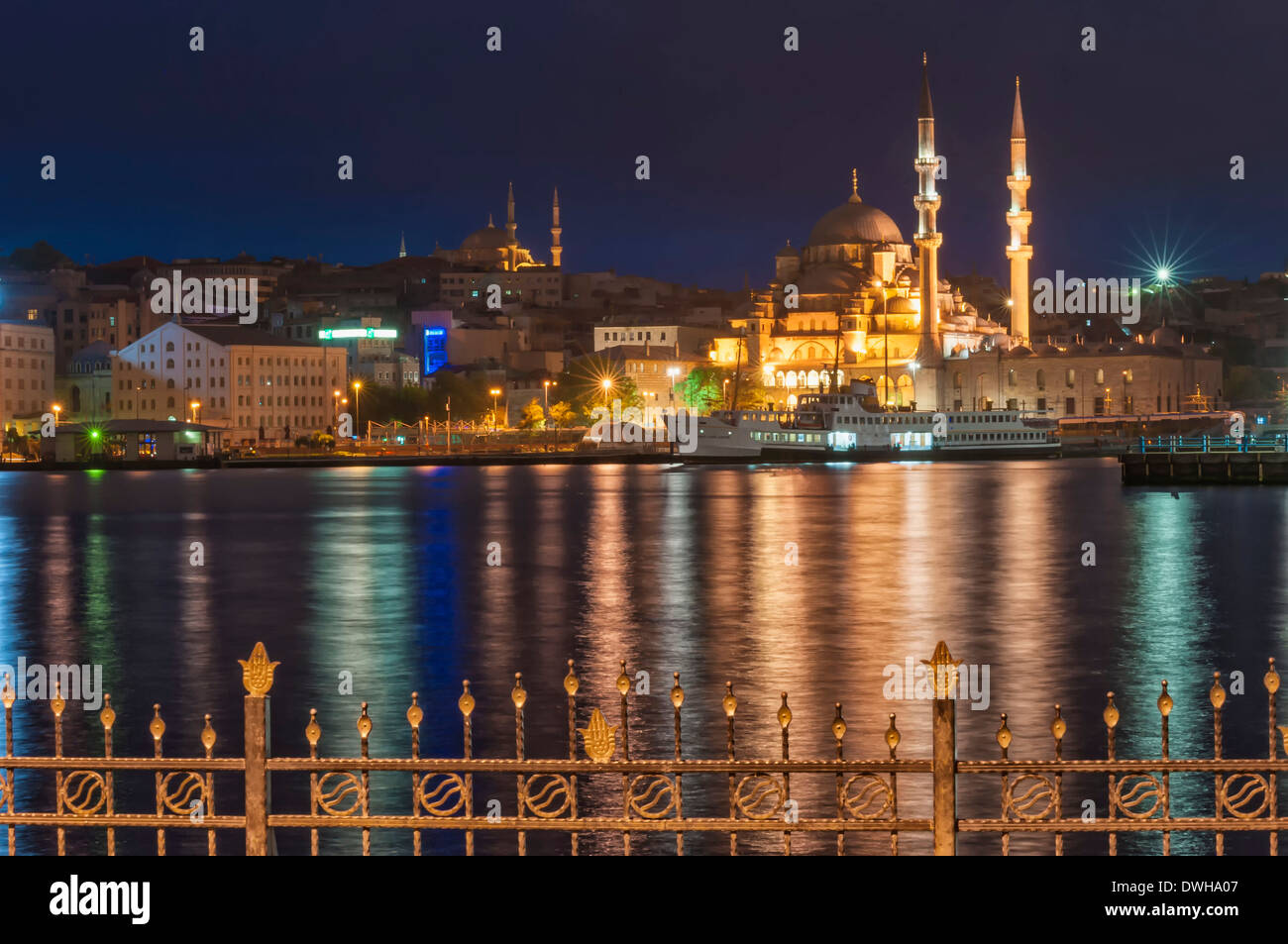 Yeni Cami, Istanbul Banque D'Images