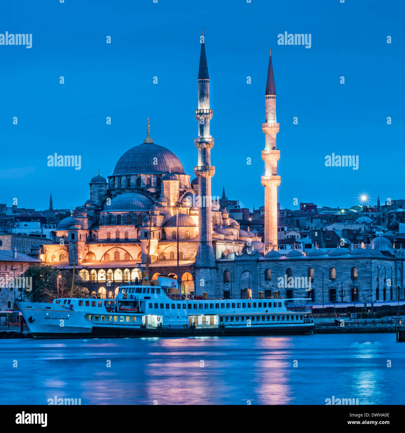 Yeni Cami, Istanbul Banque D'Images