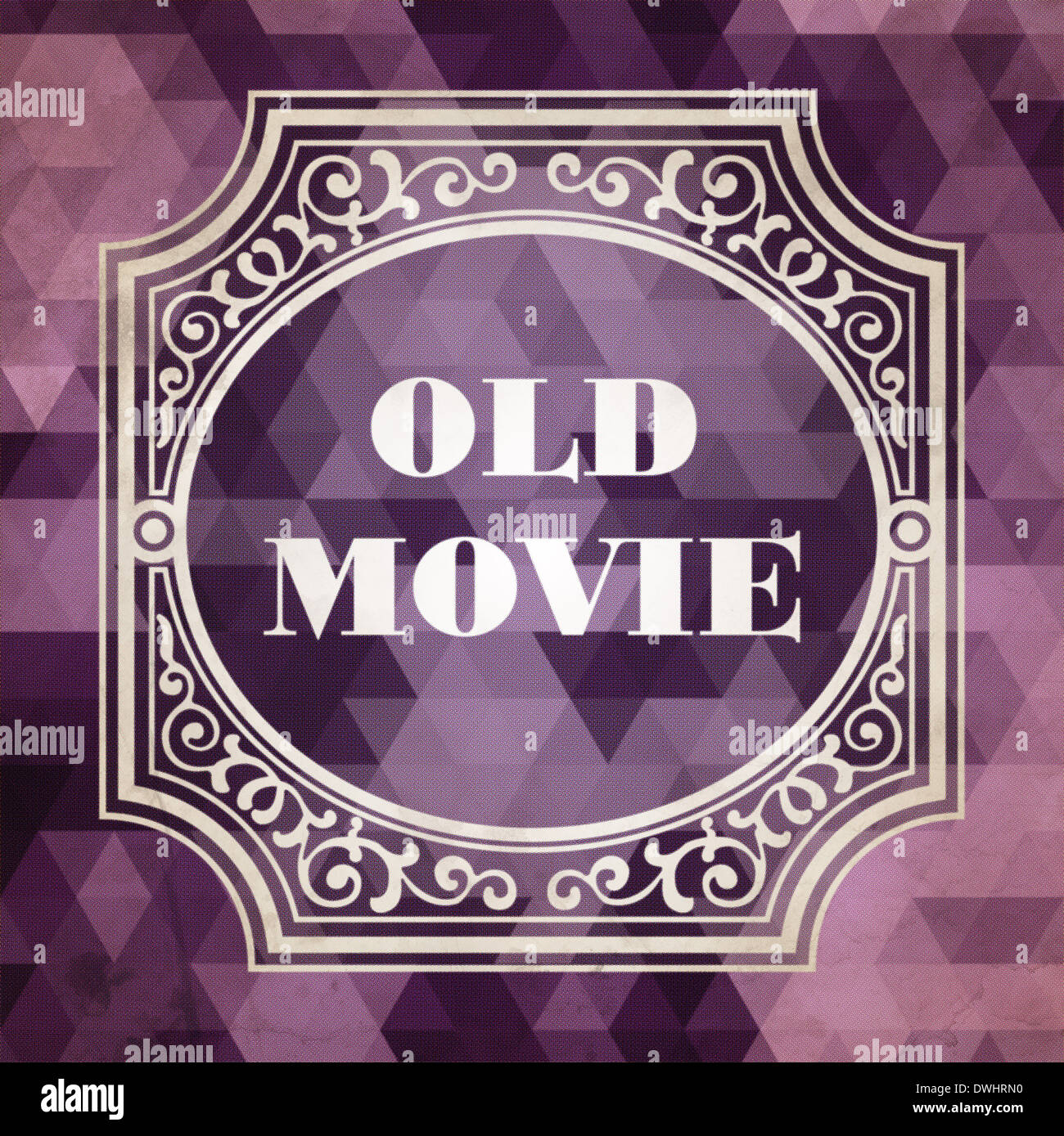 Vieux film. Vintage Background. Banque D'Images