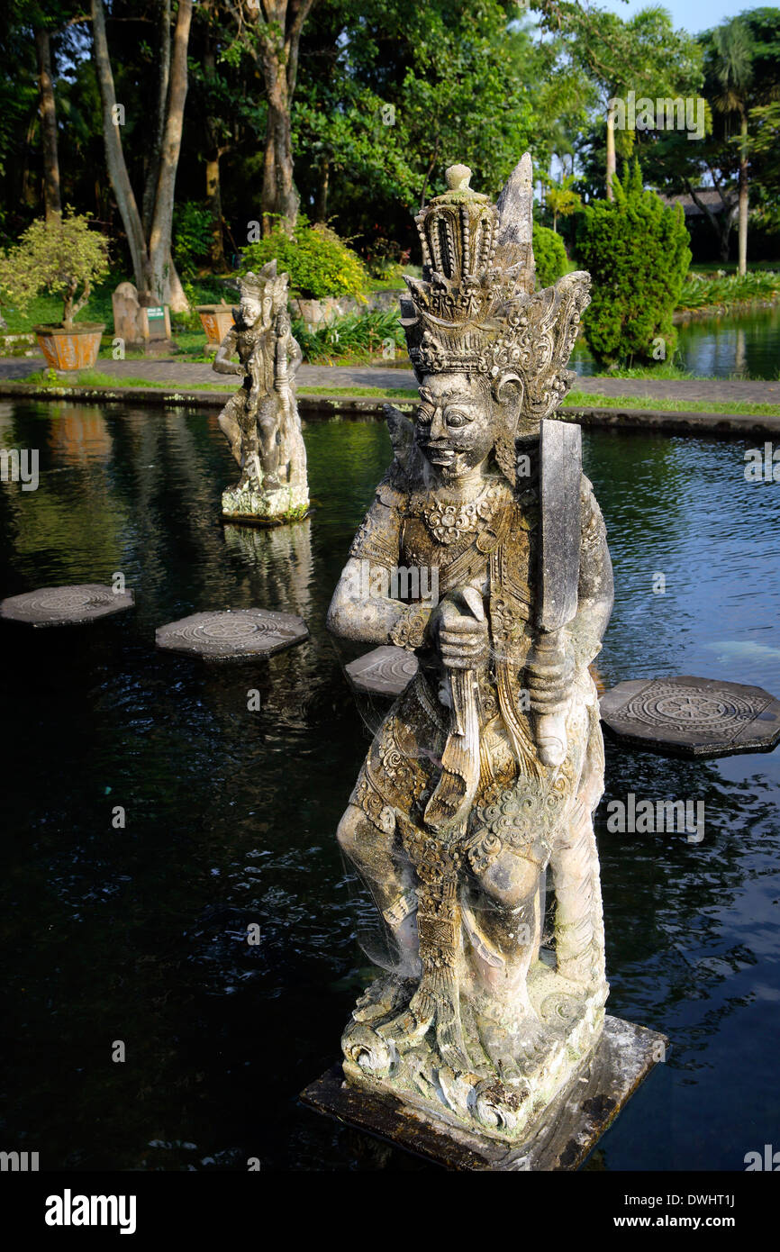 Gannga Tirta palais d'eau dans l'Est de Bali Banque D'Images