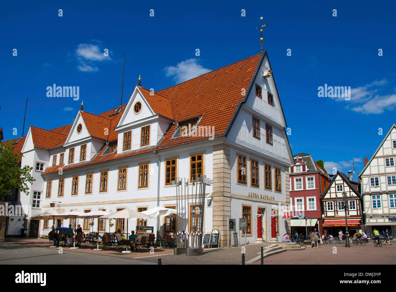 Ancien hôtel de ville, Celle Banque D'Images