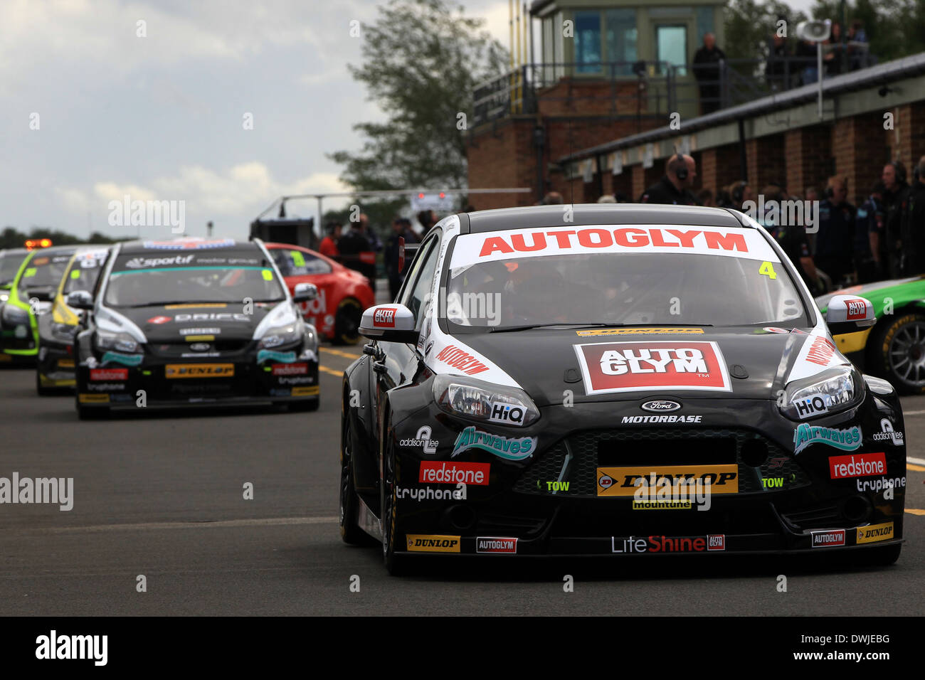 Michael Caine (GBR) Ford Focus Banque D'Images