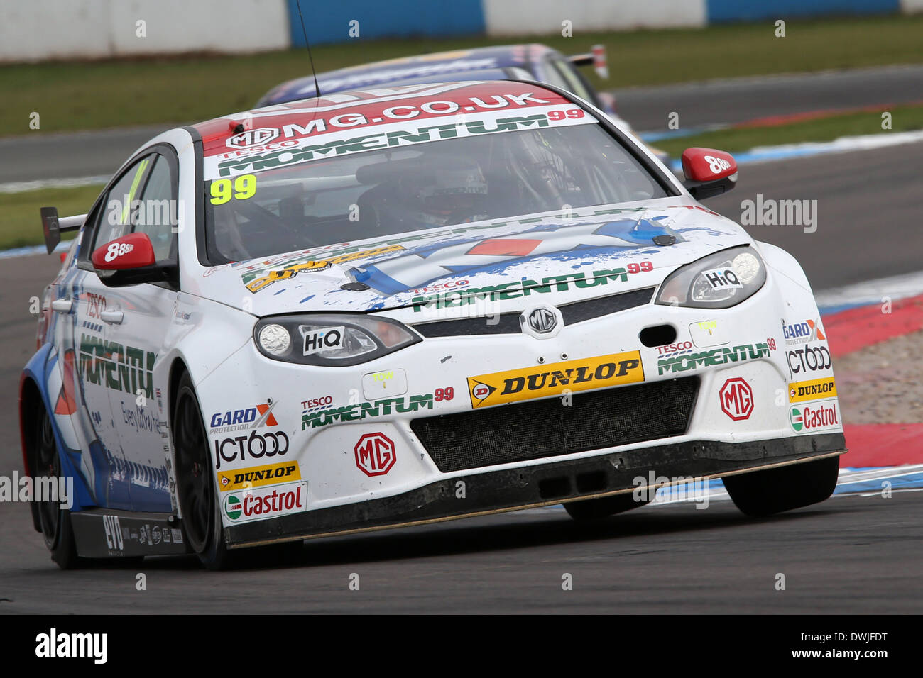 Jason Plato (GBR) MG MG6 Course élan KX Banque D'Images