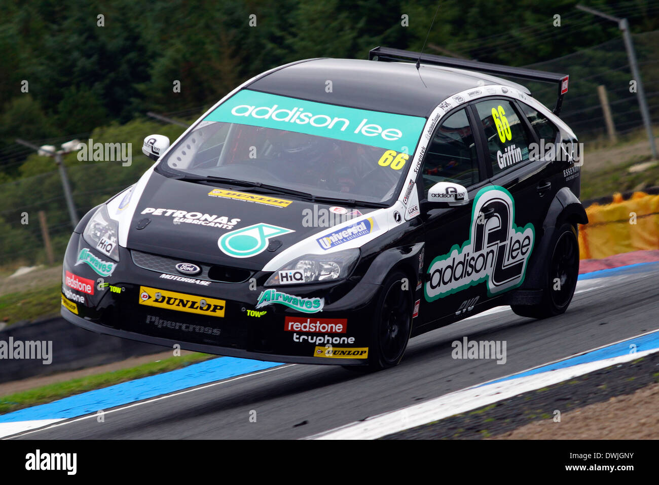 Liam Griffin (GBR) Ford Focus Banque D'Images