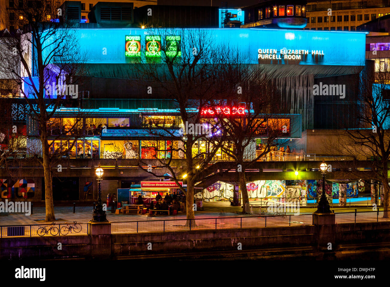 Le Purcell Room Queen Elizabeth Hall, Londres, Angleterre Banque D'Images