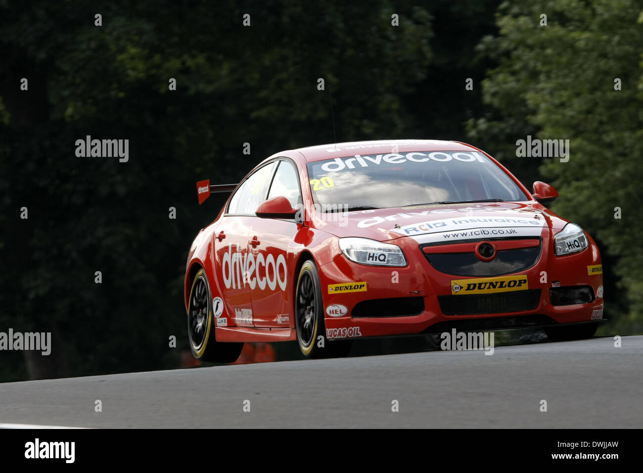 James Cole (GBR) Vauxhall Insignia Banque D'Images