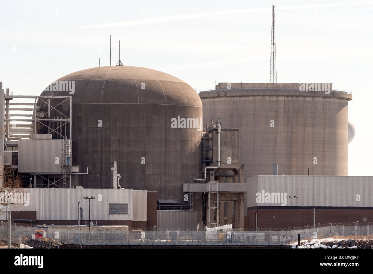 Centrale nucléaire de Pickering, à Pickering, Ontario Canada Banque D'Images