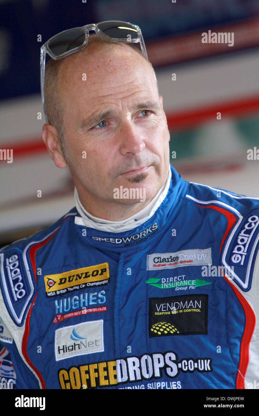 Dave Newsham (GBR) Speedworks Motorsport Toyota Avensis Banque D'Images