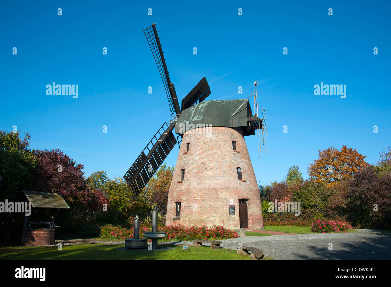 Moulin, Sohlde post Dutchman Banque D'Images