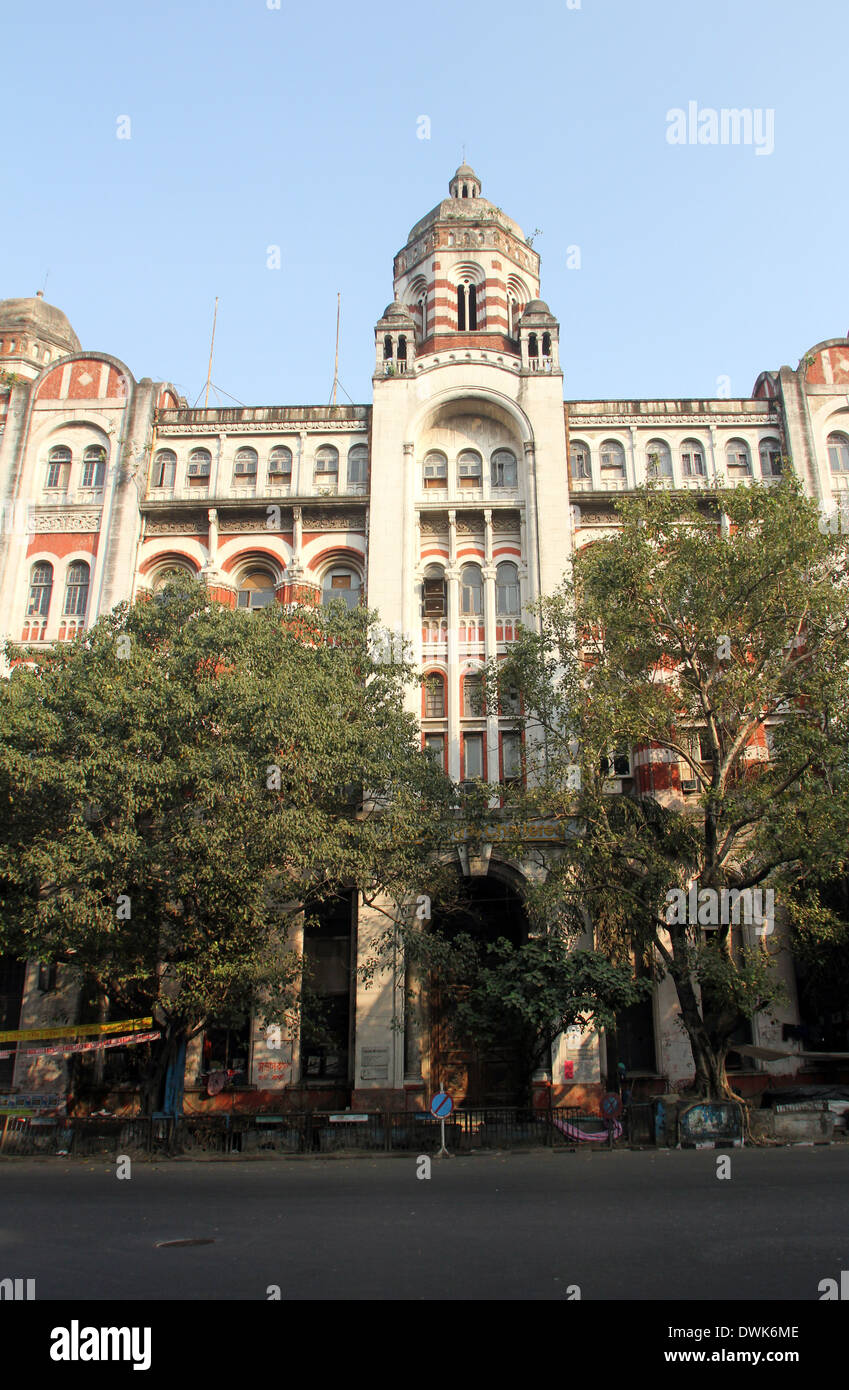 B.B.D. Bagh - le centre d'affaires de Calutta / Kolkata, Inde le 25 novembre 2012 Banque D'Images