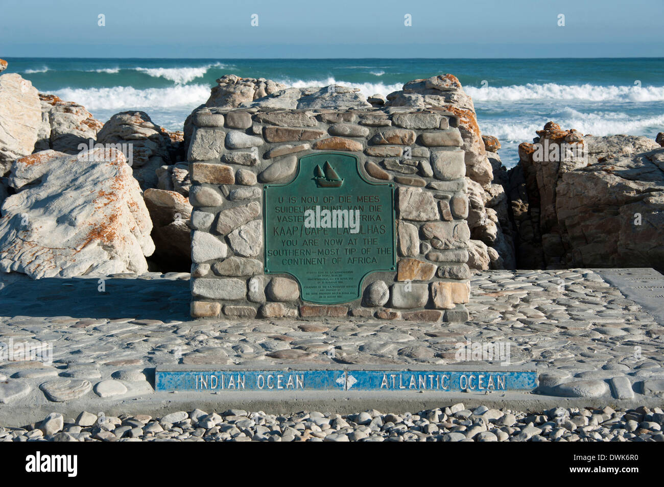 Cape Agulhas Banque D'Images