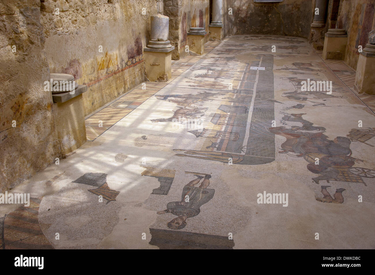 Villa Romana del Casale, Piazza Armerina Banque D'Images