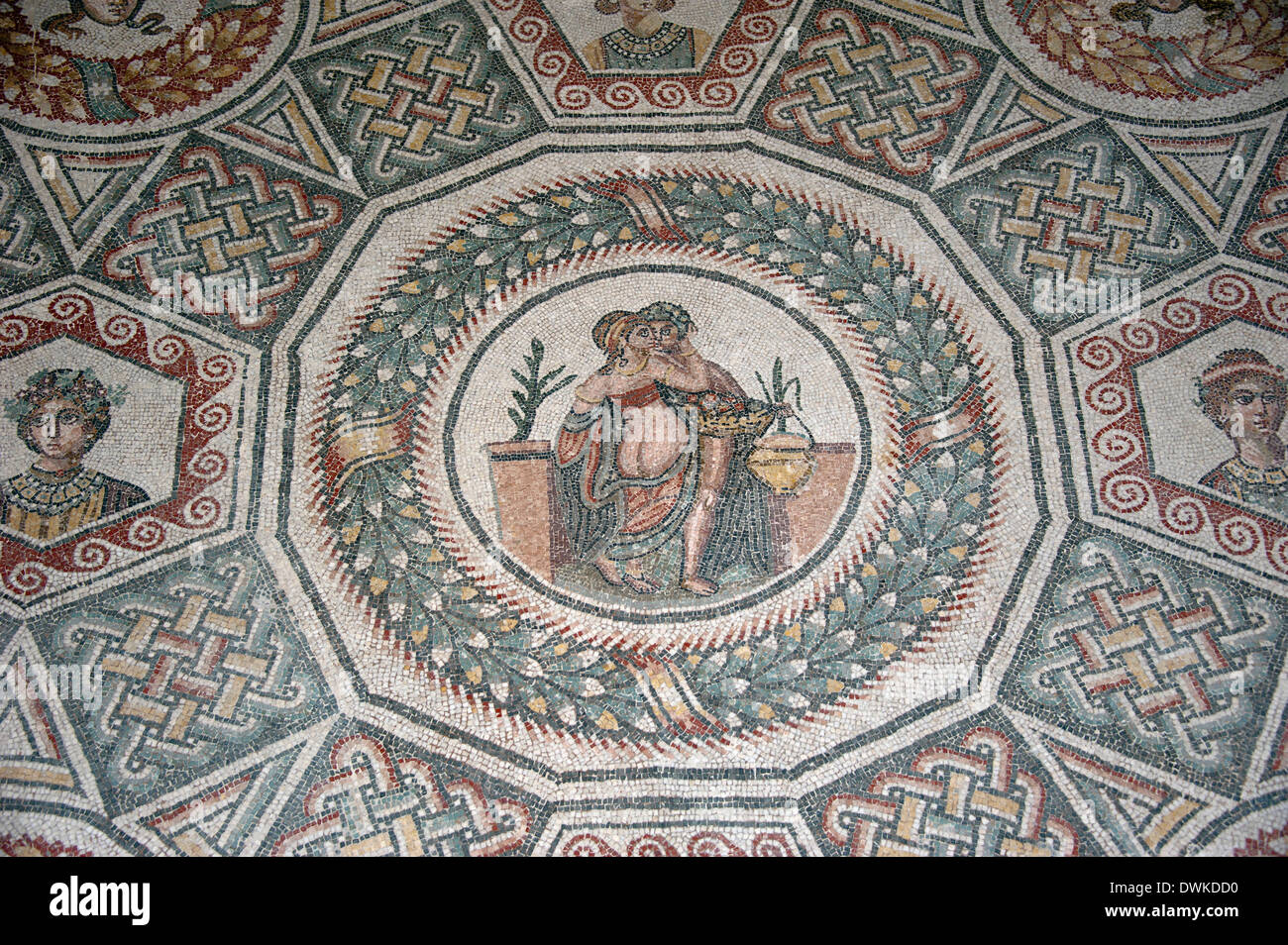 Villa Romana del Casale, Piazza Armerina Banque D'Images