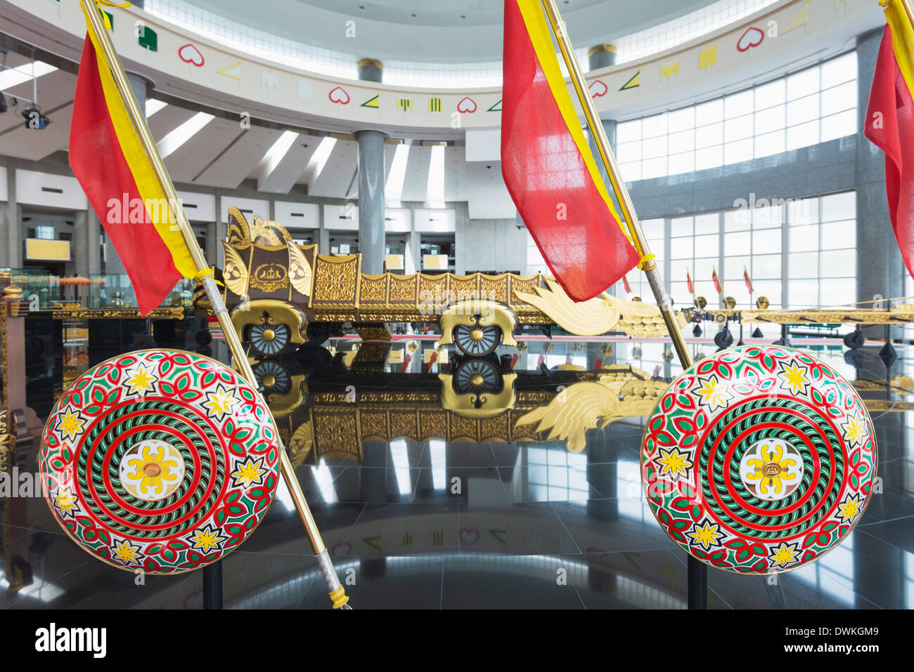 Musée Royal Regalia, Bandar Seri Begawan, Brunei, Bornéo, en Asie du Sud-Est, l'Asie Banque D'Images