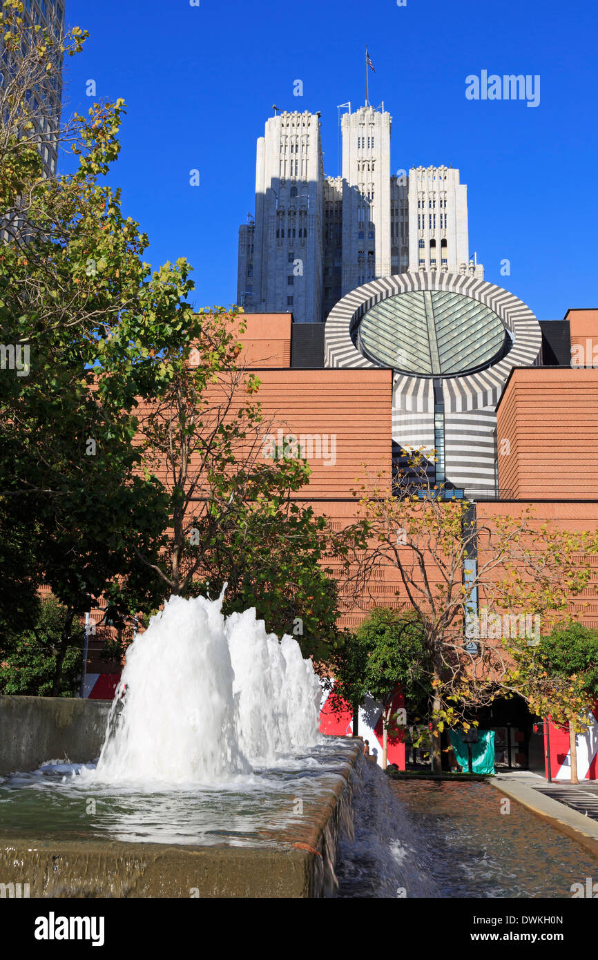 Musée d'Art Moderne et de Yerba Buena Gardens, San Francisco, Californie, États-Unis d'Amérique, Amérique du Nord Banque D'Images