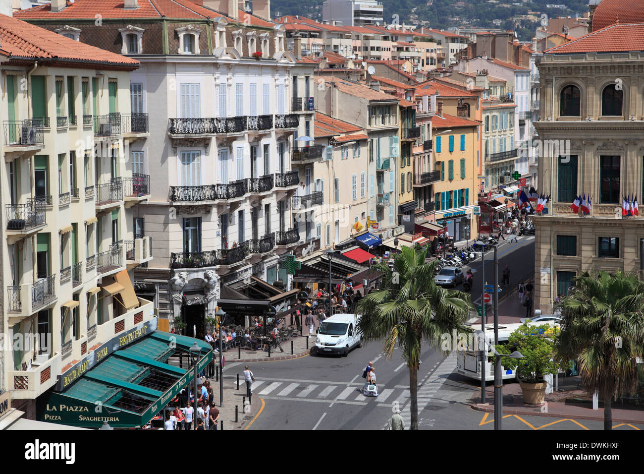 Cannes, Cote d'Azur, Alpes Maritimes, Provence, Côte d'Azur, France, Europe Banque D'Images