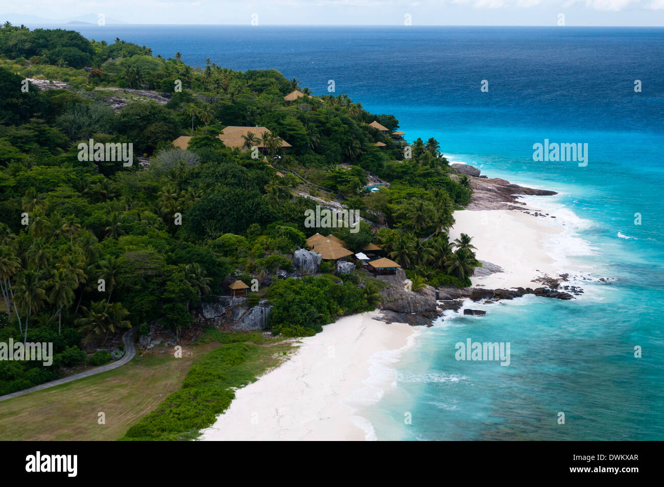 Fregate Island, Seychelles, océan Indien, Afrique Banque D'Images