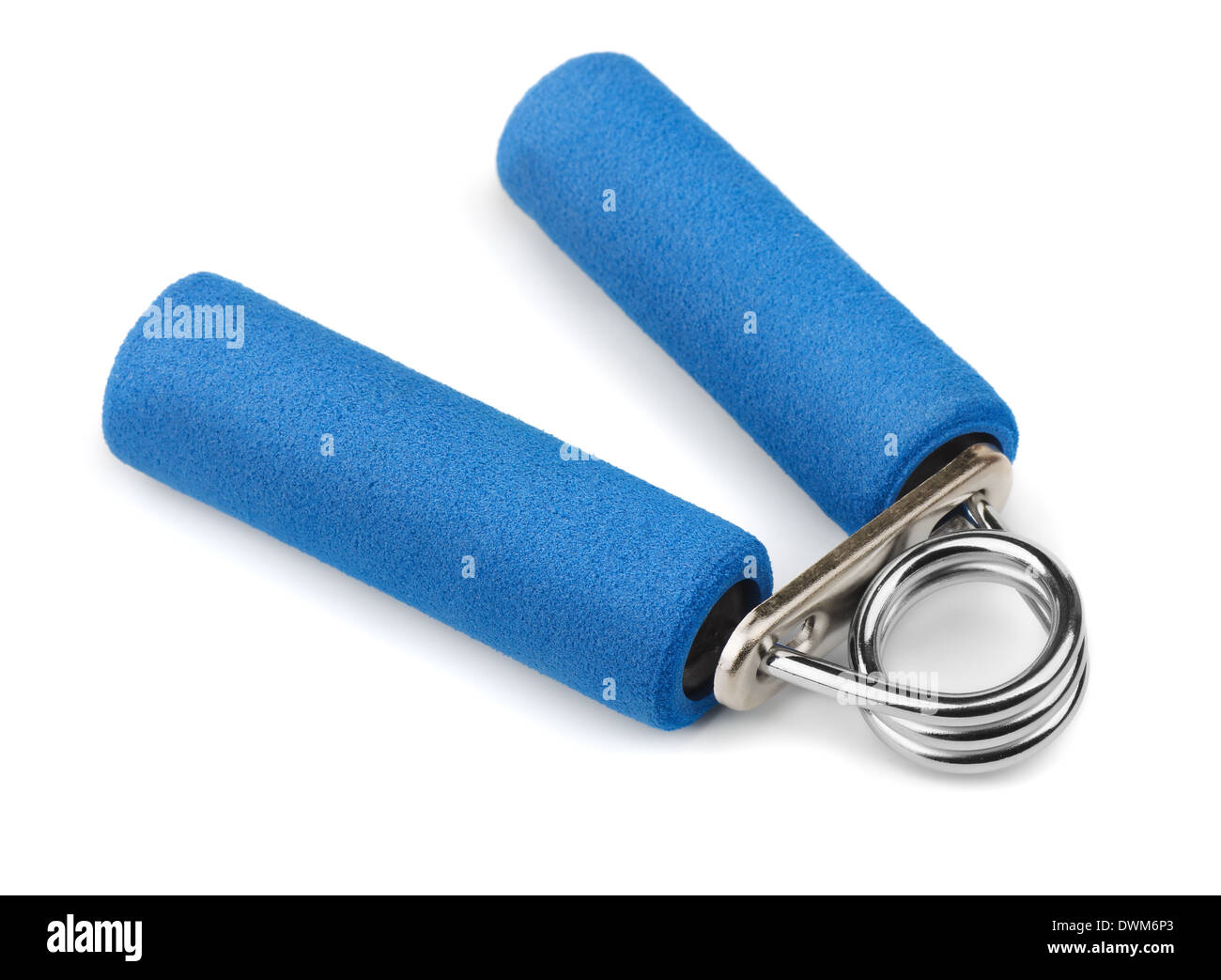 Pince en acier isolé sur blanc Banque D'Images