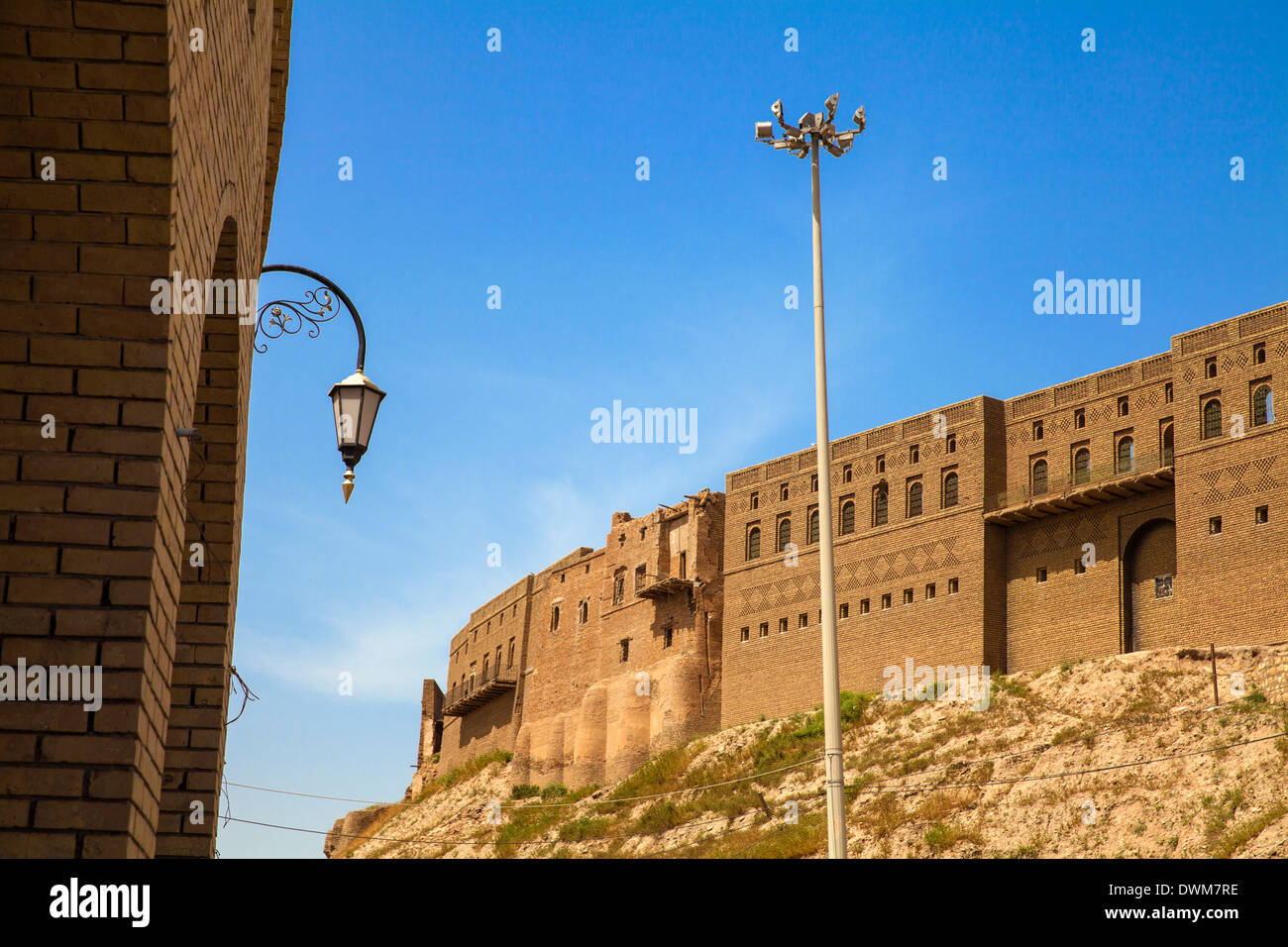 La Citadelle, Erbil, au Kurdistan, Iraq, Middle East Banque D'Images