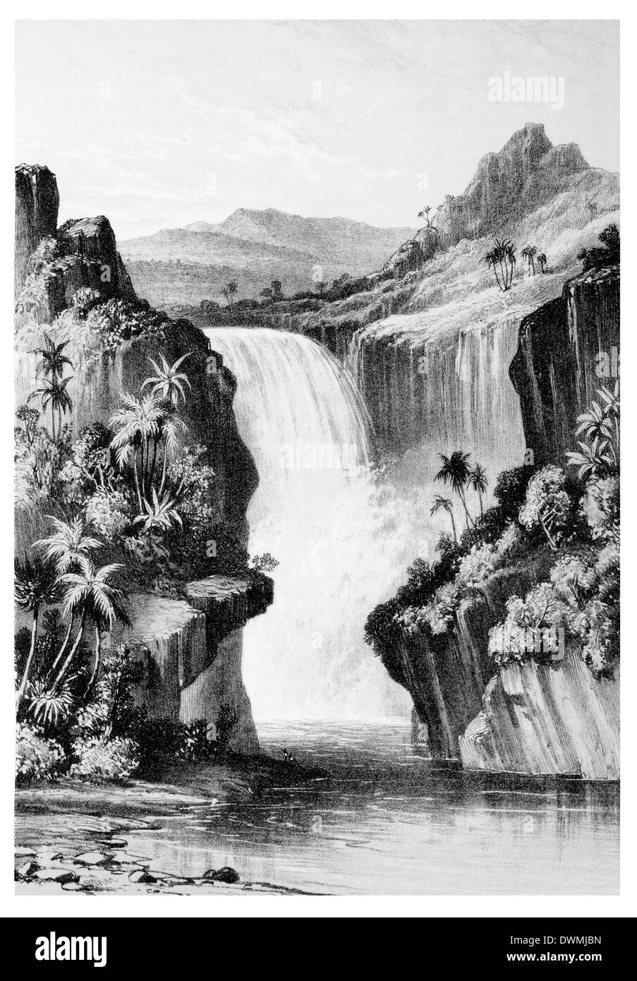 Murchinson Falls Banque D'Images