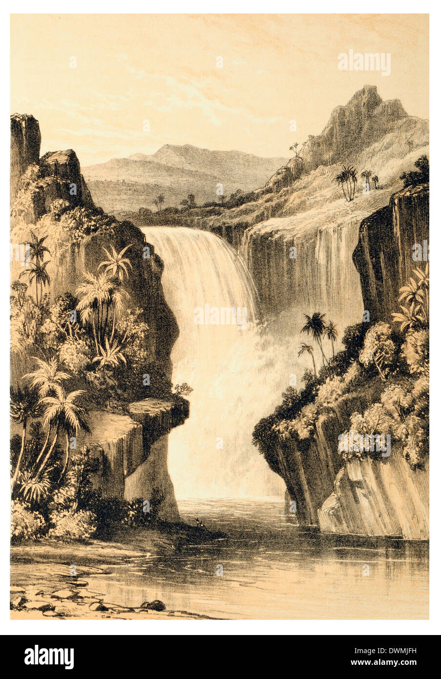 Murchinson Falls Banque D'Images