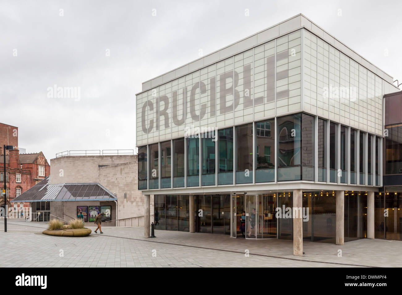 Théâtre Crucible, Sheffield, England, UK Banque D'Images