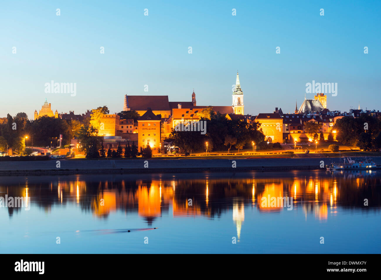 L'Europe, Pologne, Gdansk et occidentale, Torun, l'Unesco Vieille Ville médiévale, Vistule Banque D'Images