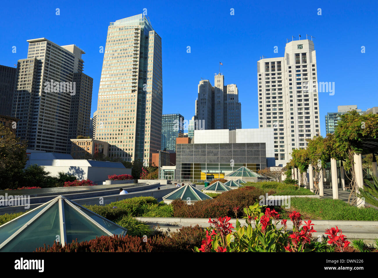 Yerba Buena Gardens, San Francisco, Californie, États-Unis d'Amérique, Amérique du Nord Banque D'Images