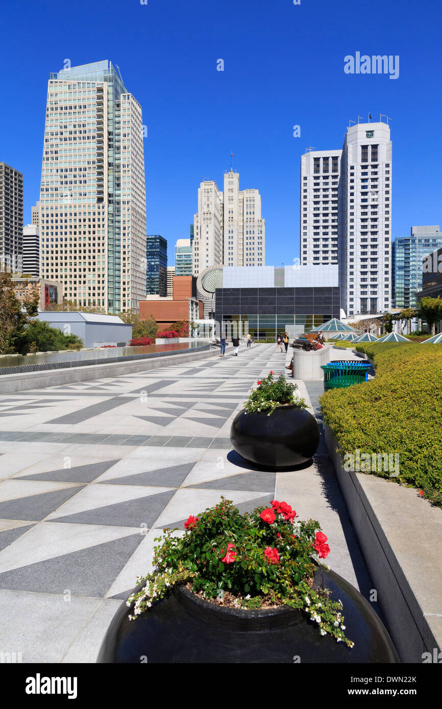 Yerba Buena Gardens, San Francisco, Californie, États-Unis d'Amérique, Amérique du Nord Banque D'Images