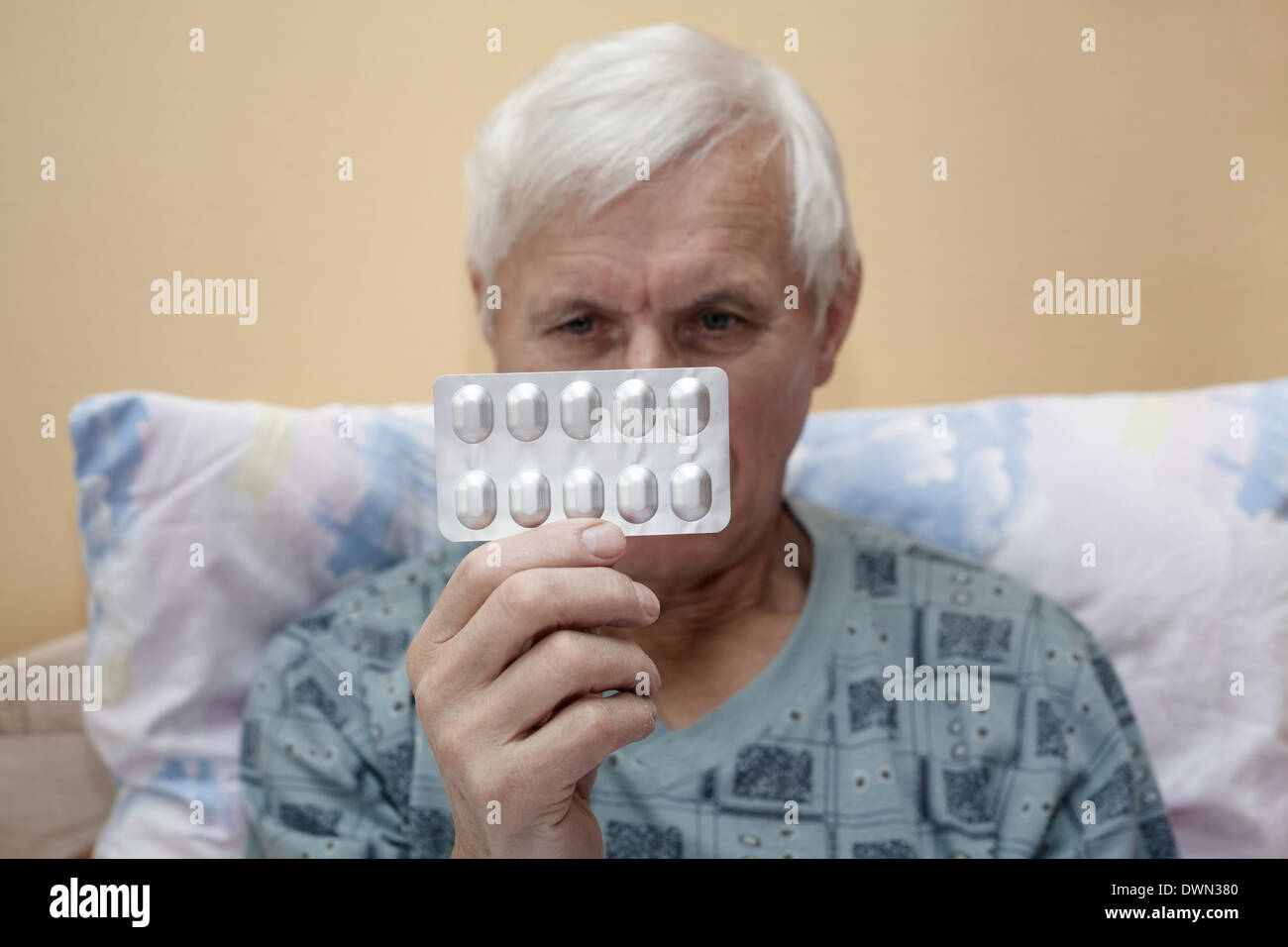 De mauvais comprimés. Banque D'Images