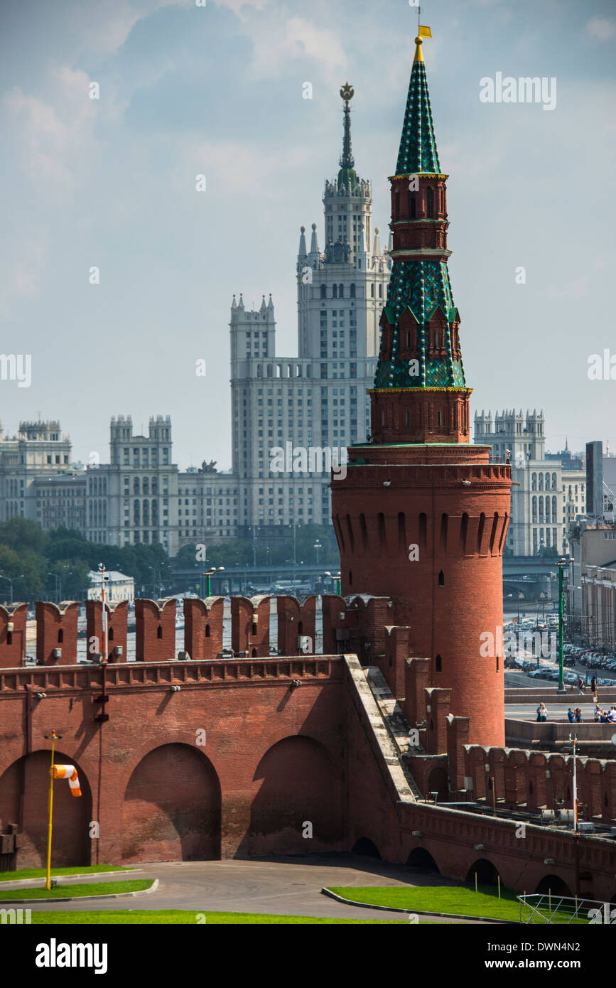 Le Kremlin, UNESCO World Heritage Site, Moscou, Russie, Europe Banque D'Images