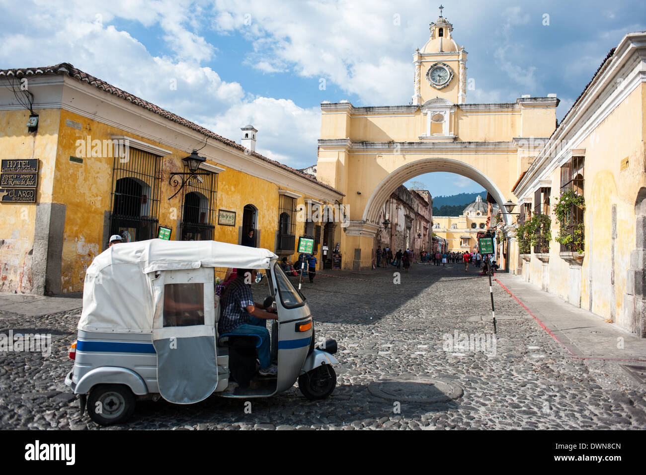 L'Arc de Santa Catalina à Antigua, Guatemala Banque D'Images