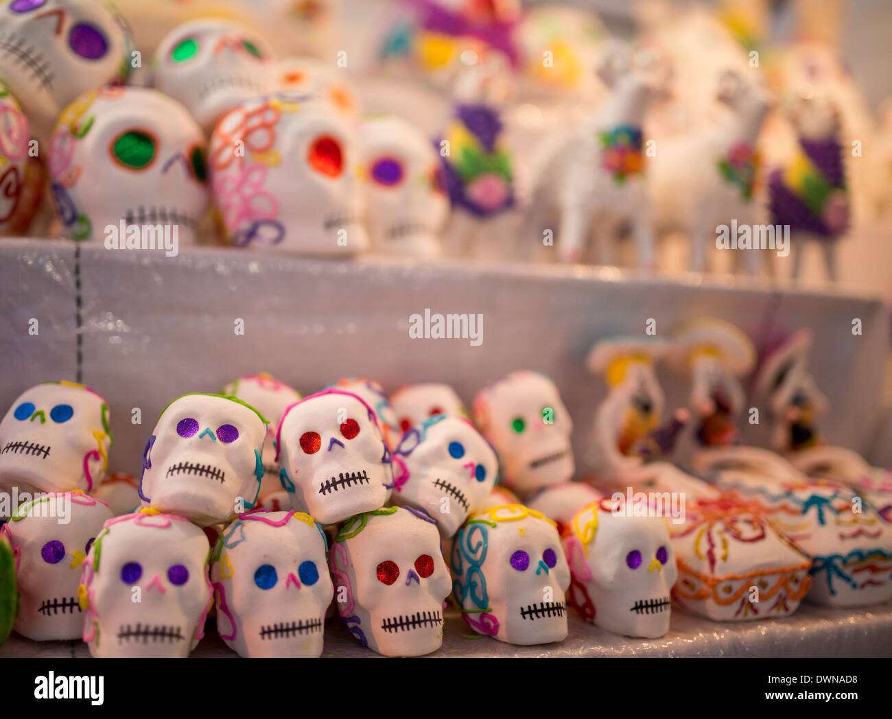 Dia de los Muertos (Jour des morts) de souvenirs, San Miguel de Allende, Guanajuato, Mexique, Amérique du Nord Banque D'Images