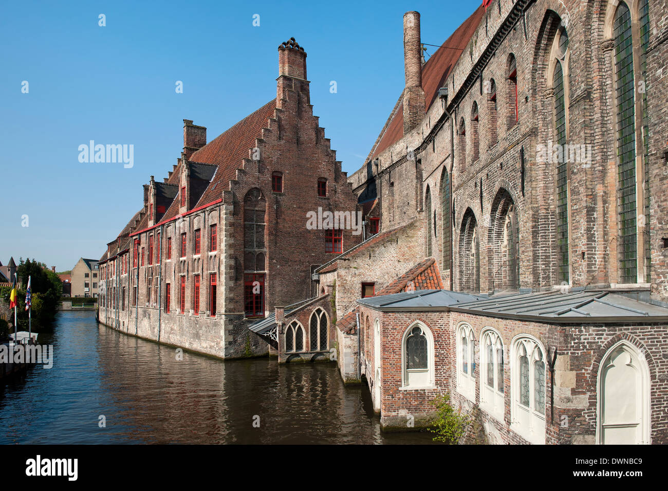 L'ancien hôpital Saint Jean, centre historique de Bruges, Belgique, site du  patrimoine mondial de l'UNESCO Photo Stock - Alamy