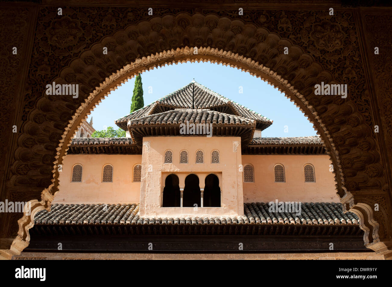 Alhambra, Granada, Espagne Banque D'Images