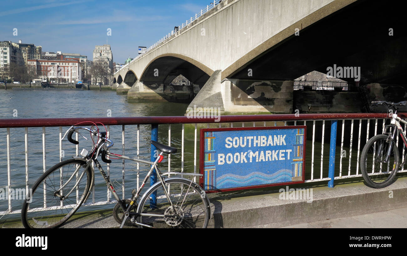 London's Waterloo Bridge Banque D'Images