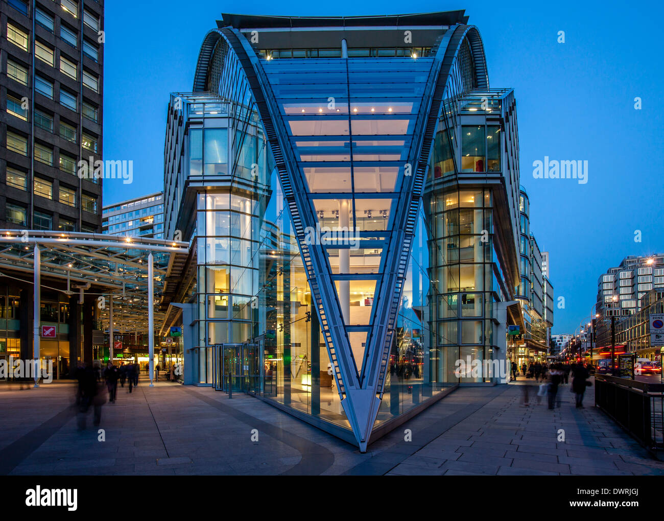 Le Cardinal Place Shopping Centre, Londres, Angleterre Banque D'Images