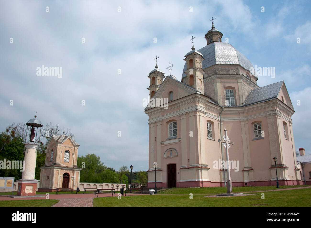 L'église Holy Trinity, Liskiava Banque D'Images