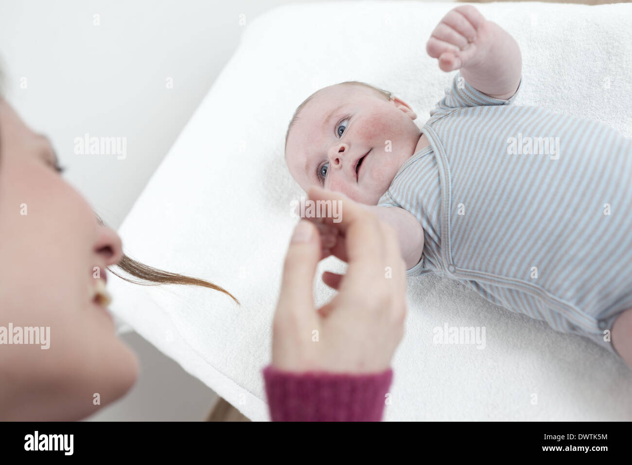 Mère enfant Banque D'Images