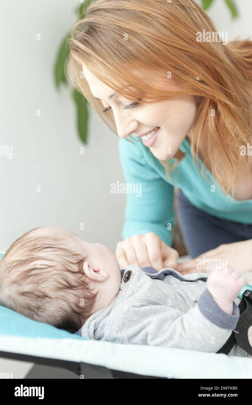 Mère enfant Banque D'Images