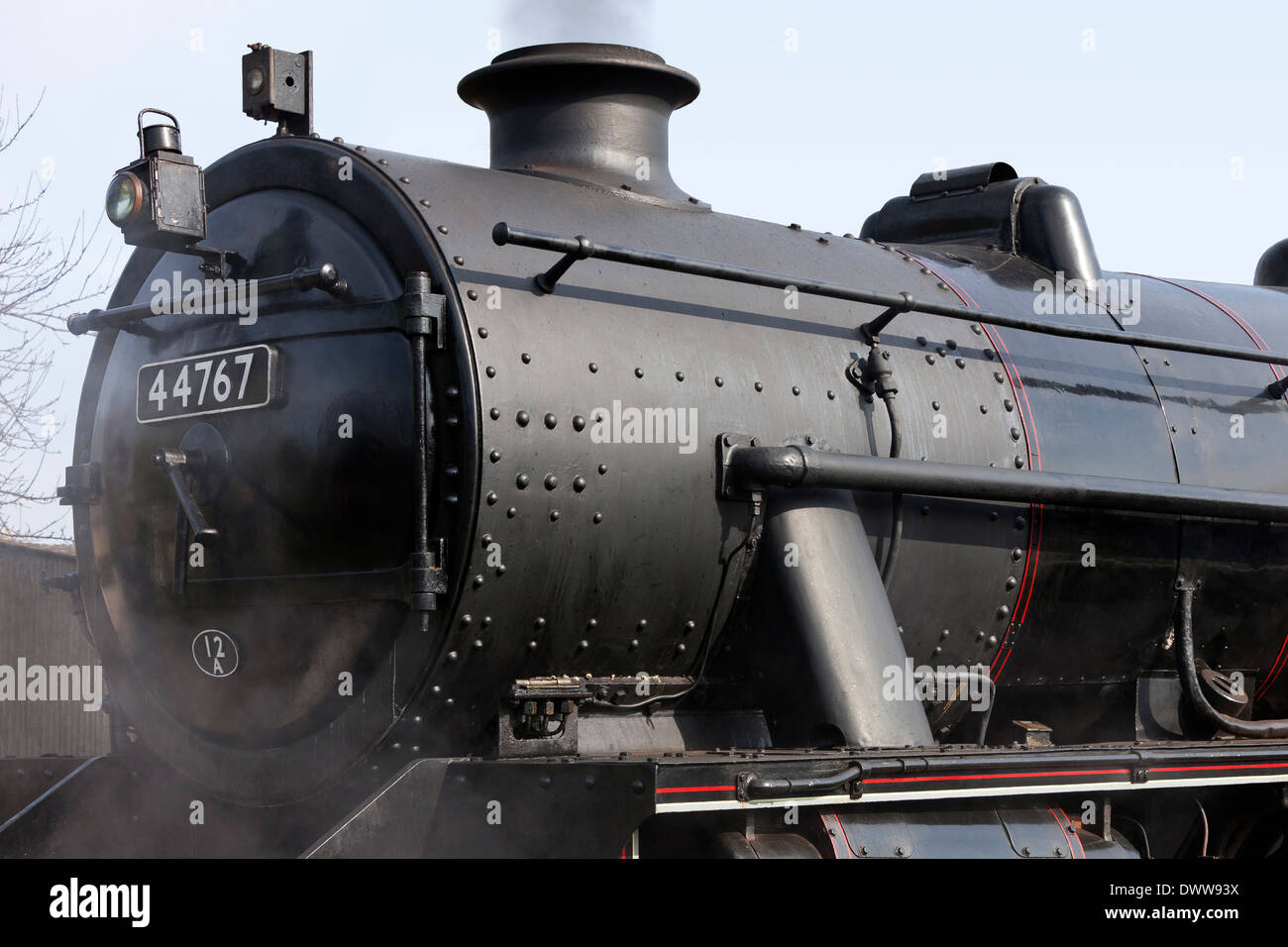 Moteur de Train à vapeur à Sheringham à Norfolk, Angleterre Banque D'Images