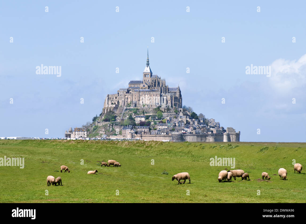 Mont saint michel france Banque de photographies et d’images à haute